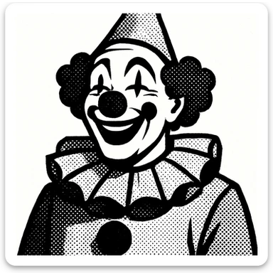 clown sticker