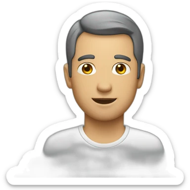 Car parking spot man sticker