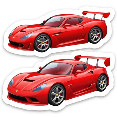 A sportcar sticker