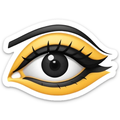 eye liner item sticker