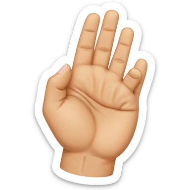 Small fist (baby’s hand) sticker