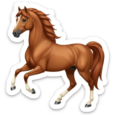 Arabian horse sticker
