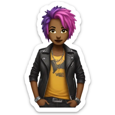 Do a candi punk  sticker