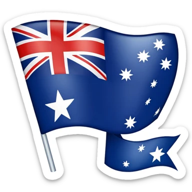Australia flag sticker