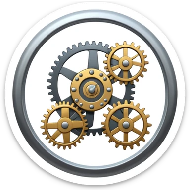 Clock Gear sticker