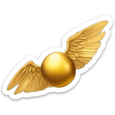 golden snitch sticker