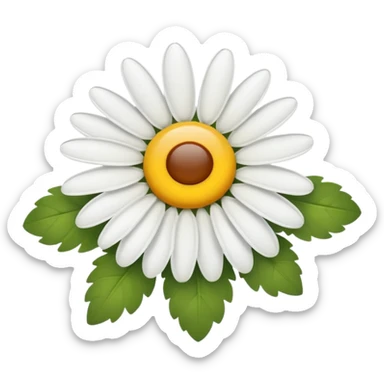 Cute daisy sticker