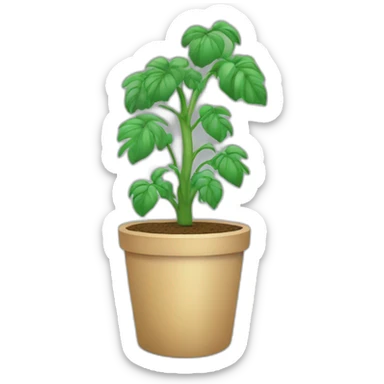 bussines grow chart sticker