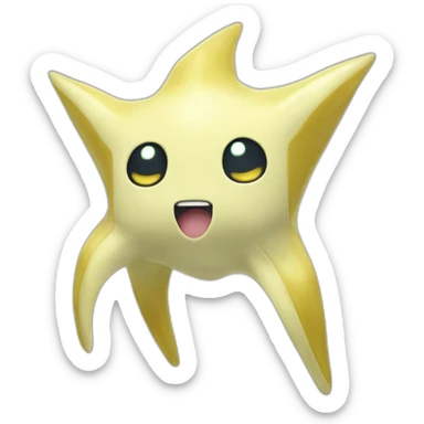 Jirachi pokemon sticker