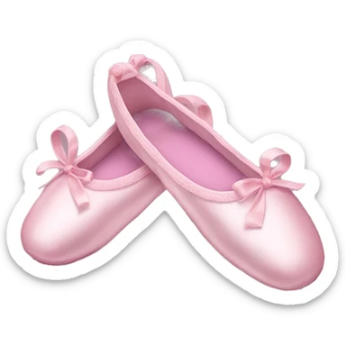 ballet slippers sticker