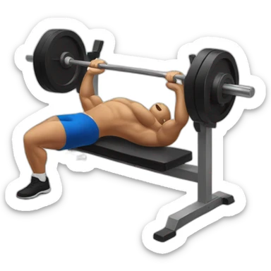 bench-press sticker