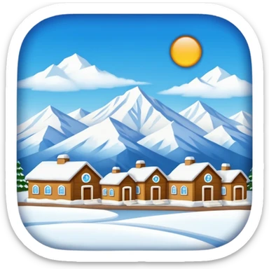 Haz la ciudad de Colorado nevando sticker