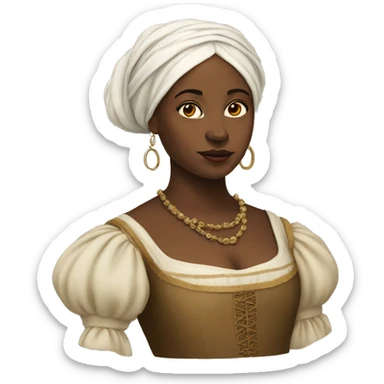 Renaissance women  sticker