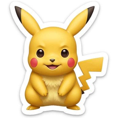 A Pikachu  sticker