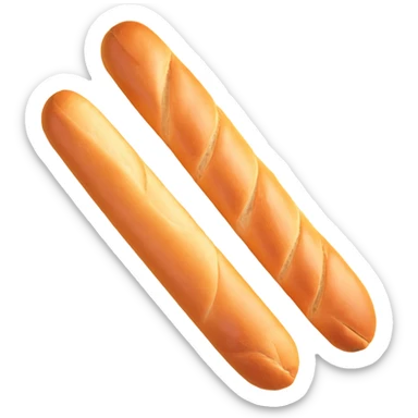 a baguette sticker