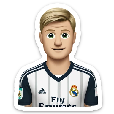 Toni Kroos Real Madrid  sticker