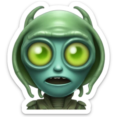 Aliens sticker