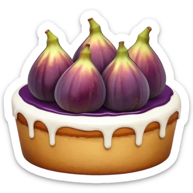 Cakes of figs sticker