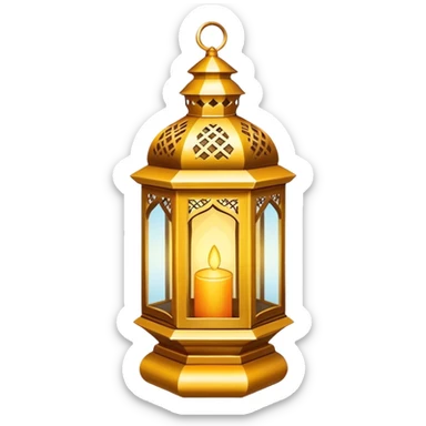 Ramadan lantern sticker