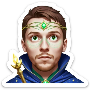 Cosmic Wizard sticker