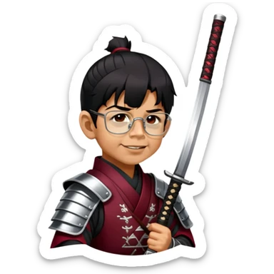 Resolute Samurai sticker