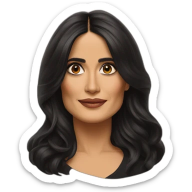 Salma Hayek sticker