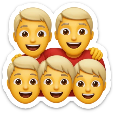 Eine Gruppe die Scheiße baut sticker