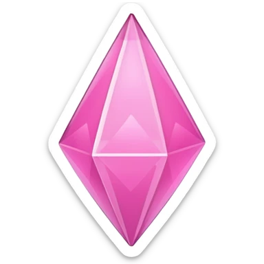 pink sims 4 plumbob sticker