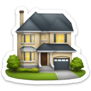 Real estate home sticker