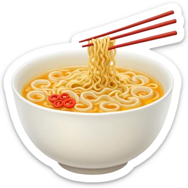 Ramen noddle  sticker