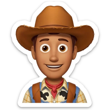 woody boot toy story sticker