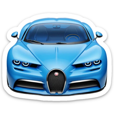 buggati chiron sticker