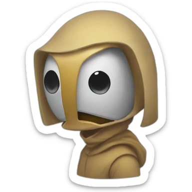 Imposteur form among us sticker