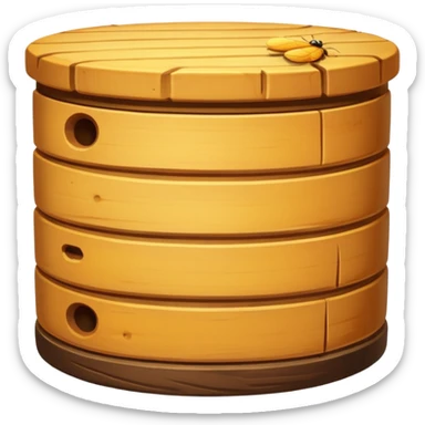 shake the bee hive sticker