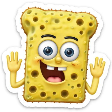 spongebob slapping his head emoji sticker