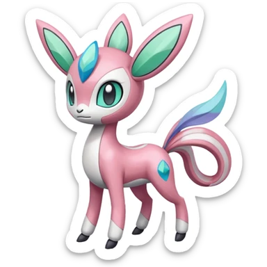 Mezprit-Meloetta-Palkia-Pokémon, full body sticker