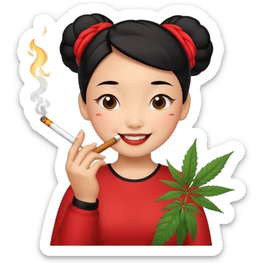make pucca smoke weed sticker