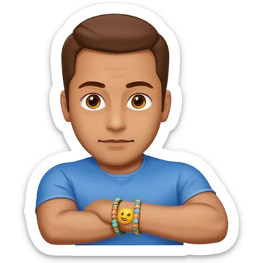 Salman khan bracelet emoji sticker