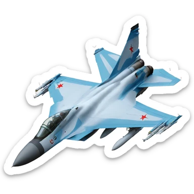 Su-27 sticker