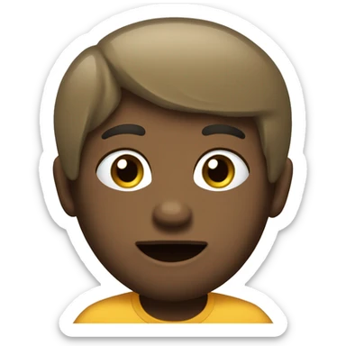 Crie um emoji com um o emoji de língua pra fora e de saldação sticker