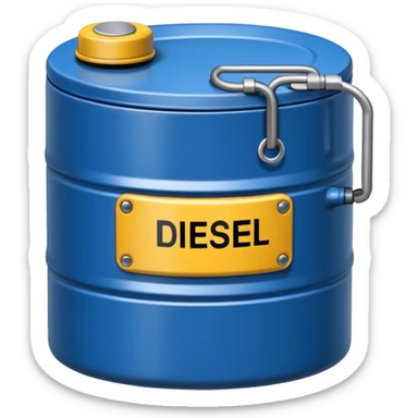 diesel canister sticker