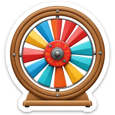 roue de la chance sticker
