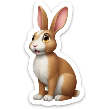 rabbit sticker