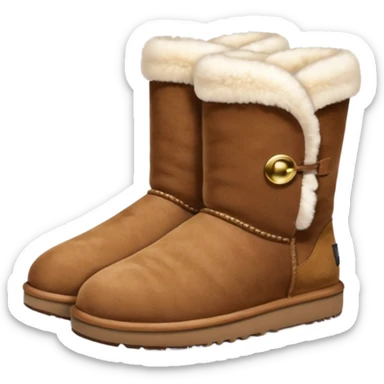 Ugg shoes sticker