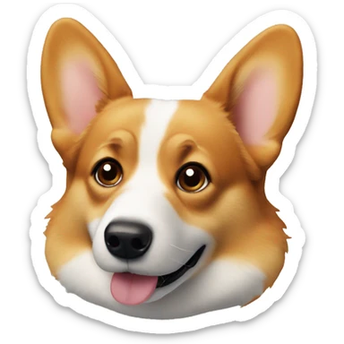 Corgi sticker