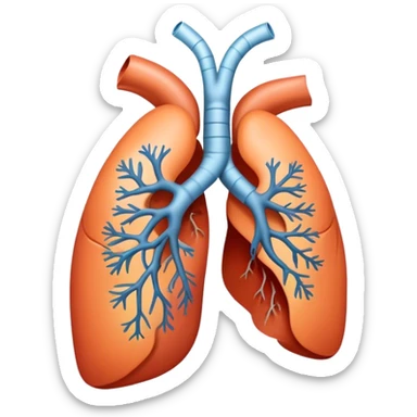 lungs sticker