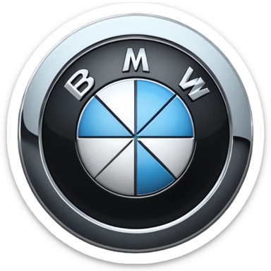 Bmw logo emoji sticker