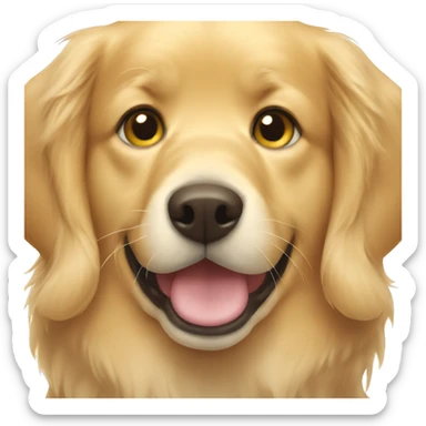 Golden retriever  sticker