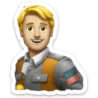 bitcoin to the moon sticker