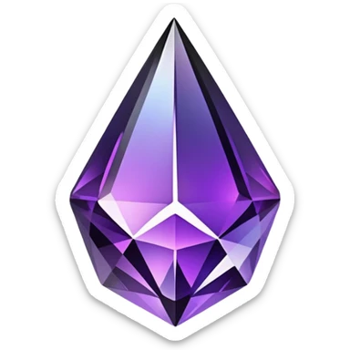  Black-purple-Iridescent-crystallic-Decorations sticker